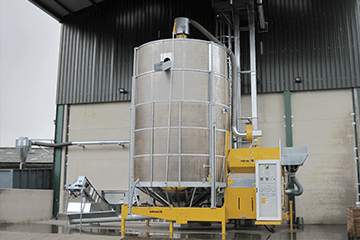 Grain drying machine