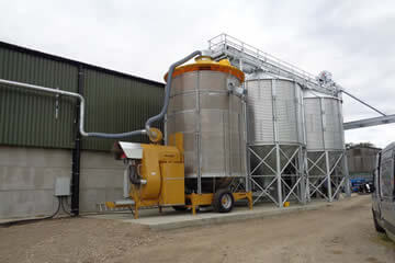 Grain silos