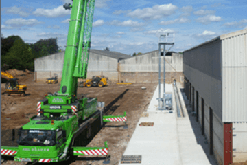 Turnkey project installation