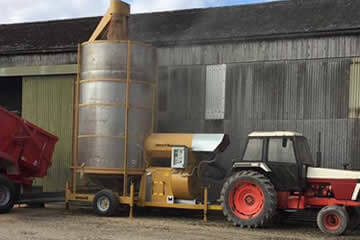 Used mobile grain driers