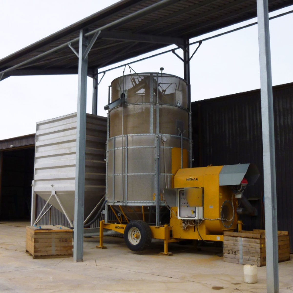 mecmar grain drier