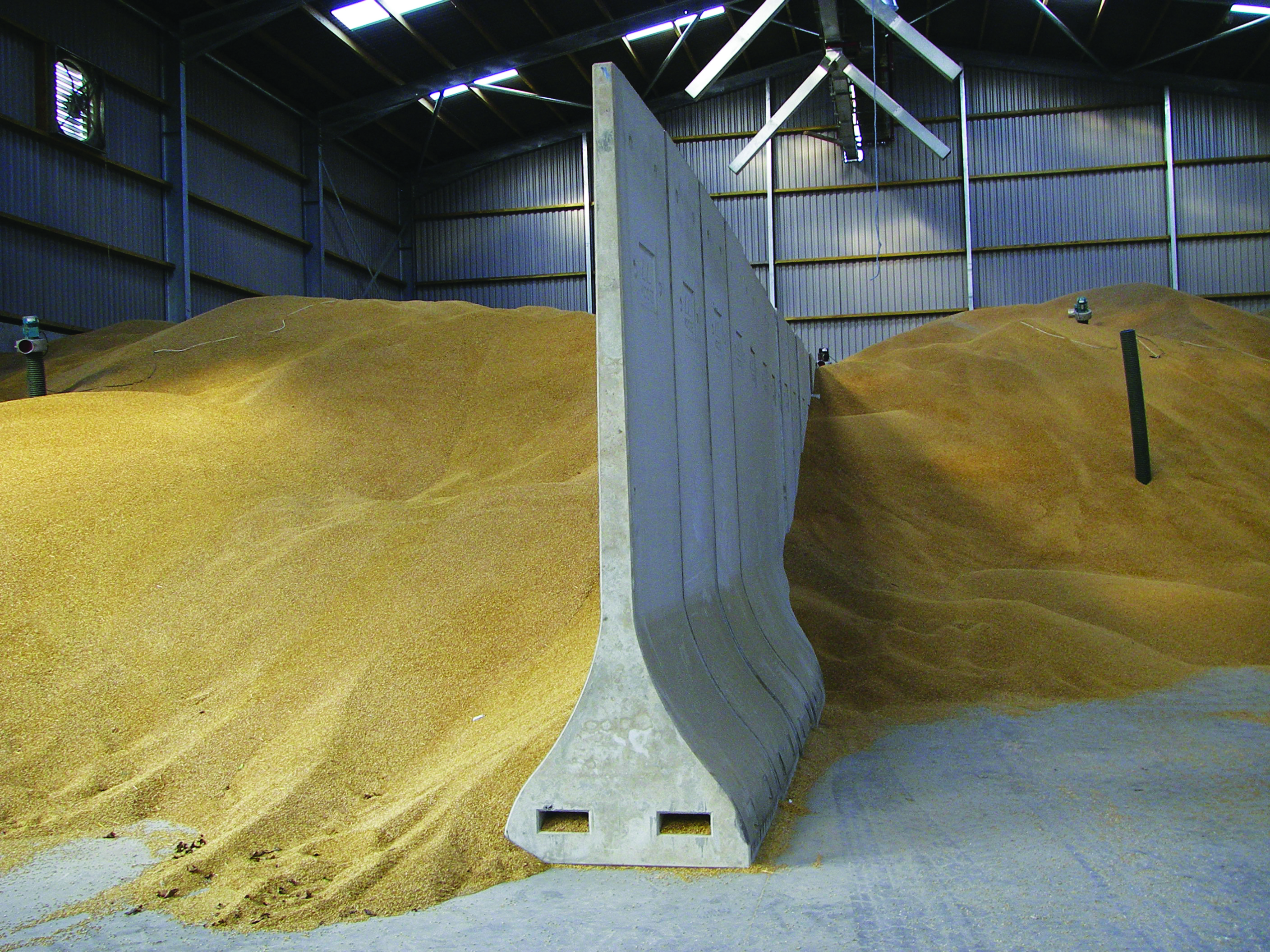 Bunker Wall Grain Store