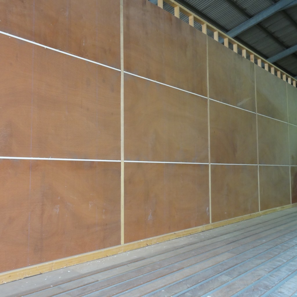  hardwood faced ply main air duct